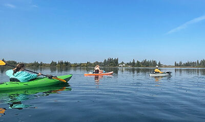 Kayakers hit Memorial Lake for ‘Big Day Out’