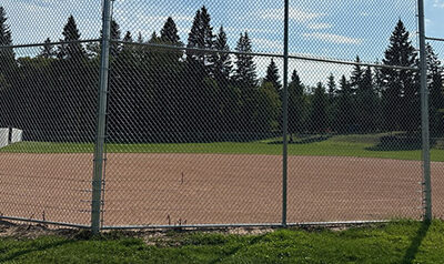 Community support builds new ball diamond