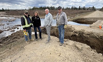 Ag Minister tours R.M. of Shellbrook floods Ag Minister tours R.M. of Shellbrook floods