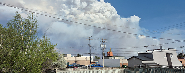 Community effort shines in wildfire response