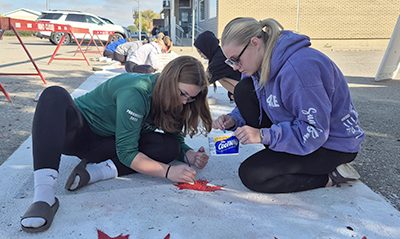 Crosswalk honours Shellbrook veterans, Legion Crosswalk honours Shellbrook veterans, Legion