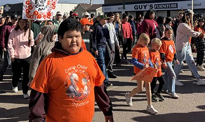 Orange Shirt Day draws large crowd in Spiritwood Orange Shirt Day draws large crowd in Spiritwood